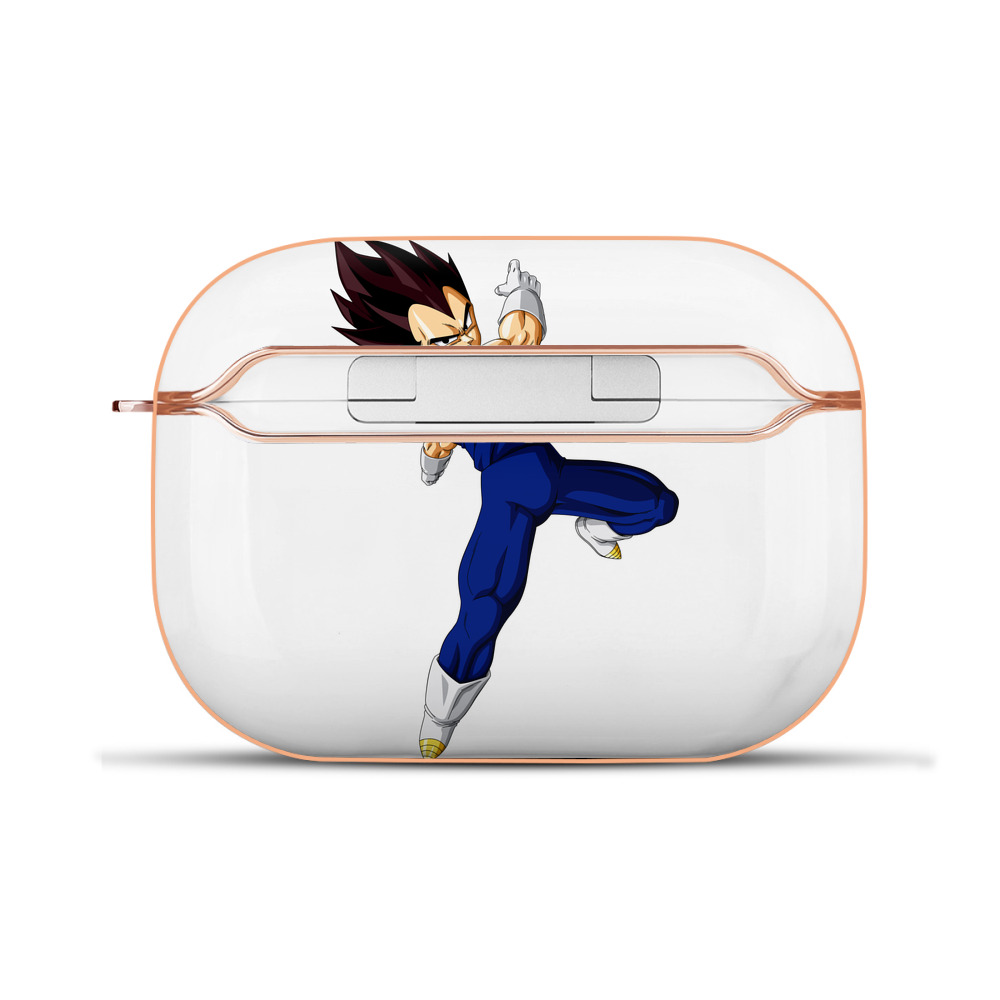 （画像用） ドラゴンボール ベジータ四世（Bejīta Yonsei）DRAGON BALL Vegeta IV 【AirPods Pro用】ハードシェル保護ケース｜耐衝撃・防指紋・カラビナ付き商品仕様