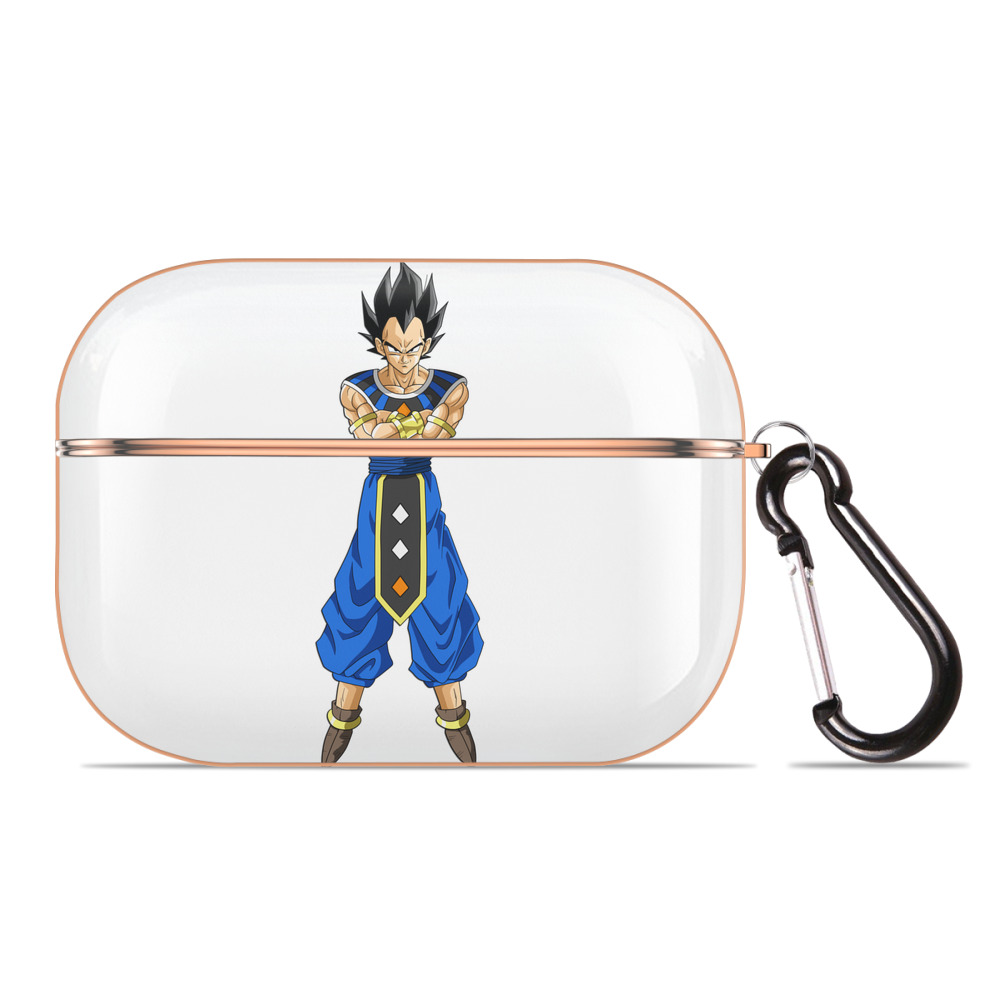 （画像用） ドラゴンボール ベジータ四世（Bejīta Yonsei）DRAGON BALL Vegeta IV 【AirPods Pro用】ハードシェル保護ケース｜耐衝撃・防指紋・カラビナ付き商品仕様