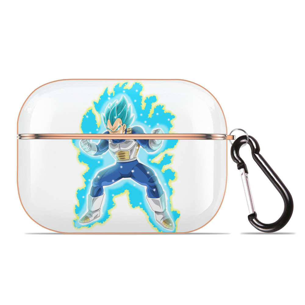 （画像用） ドラゴンボール ベジータ四世（Bejīta Yonsei）DRAGON BALL Vegeta IV 【AirPods Pro用】ハードシェル保護ケース｜耐衝撃・防指紋・カラビナ付き商品仕様