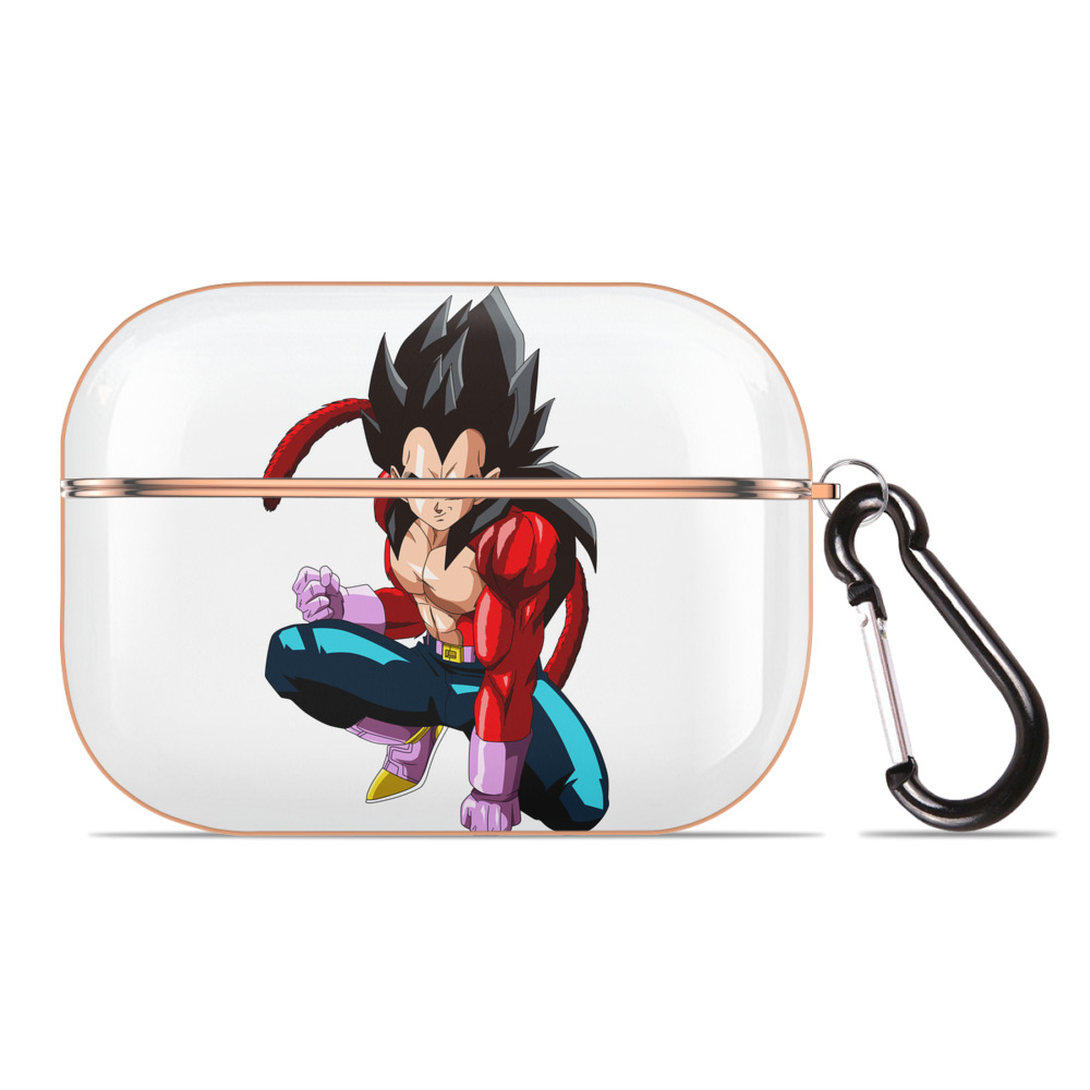 （画像用） ドラゴンボール ベジータ四世（Bejīta Yonsei）DRAGON BALL Vegeta IV 【AirPods Pro用】ハードシェル保護ケース｜耐衝撃・防指紋・カラビナ付き商品仕様