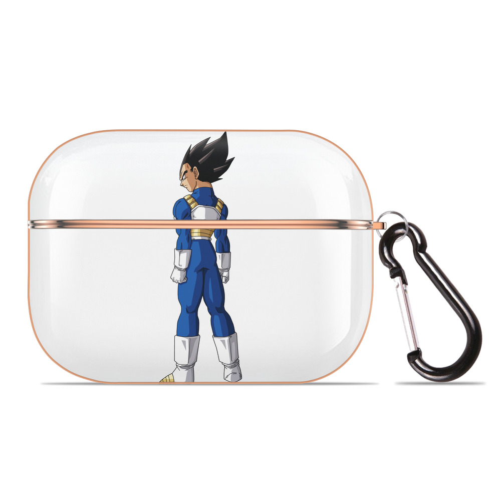 （画像用） ドラゴンボール ベジータ四世（Bejīta Yonsei）DRAGON BALL Vegeta IV 【AirPods Pro用】ハードシェル保護ケース｜耐衝撃・防指紋・カラビナ付き商品仕様