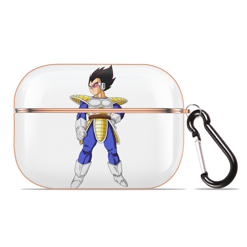 （画像用） ドラゴンボール ベジータ四世（Bejīta Yonsei）DRAGON BALL Vegeta IV 【AirPods Pro用】ハードシェル保護ケース｜耐衝撃・防指紋・カラビナ付き商品仕様
