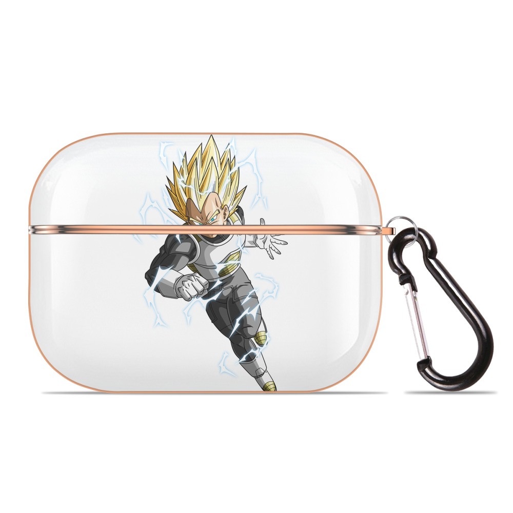 （画像用） ドラゴンボール ベジータ四世（Bejīta Yonsei）DRAGON BALL Vegeta IV 【AirPods Pro用】ハードシェル保護ケース｜耐衝撃・防指紋・カラビナ付き商品仕様