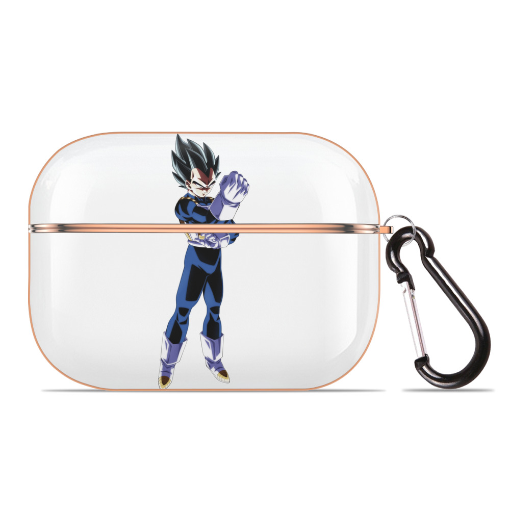（画像用） ドラゴンボール ベジータ四世（Bejīta Yonsei）DRAGON BALL Vegeta IV 【AirPods Pro用】ハードシェル保護ケース｜耐衝撃・防指紋・カラビナ付き商品仕様