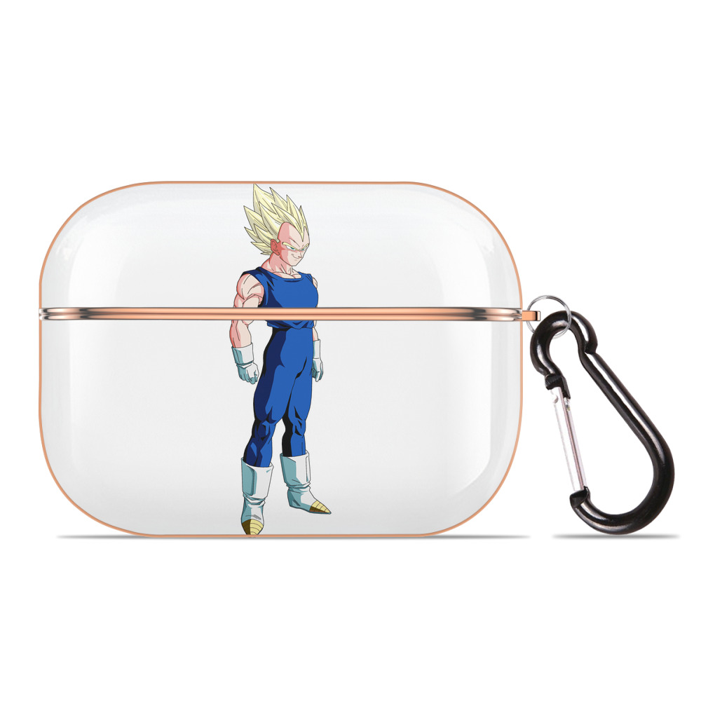 （画像用） ドラゴンボール ベジータ四世（Bejīta Yonsei）DRAGON BALL Vegeta IV 【AirPods Pro用】ハードシェル保護ケース｜耐衝撃・防指紋・カラビナ付き商品仕様