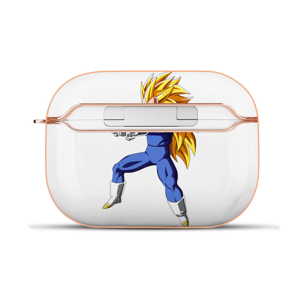 （画像用） ドラゴンボール ベジータ四世（Bejīta Yonsei）DRAGON BALL Vegeta IV 【AirPods Pro用】ハードシェル保護ケース｜耐衝撃・防指紋・カラビナ付き商品仕様