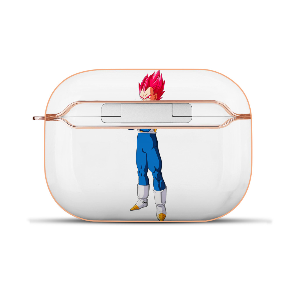 （画像用） ドラゴンボール ベジータ四世（Bejīta Yonsei）DRAGON BALL Vegeta IV 【AirPods Pro用】ハードシェル保護ケース｜耐衝撃・防指紋・カラビナ付き商品仕様