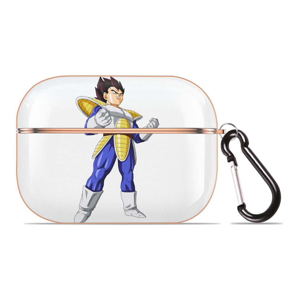 （画像用） ドラゴンボール ベジータ四世（Bejīta Yonsei）DRAGON BALL Vegeta IV 【AirPods Pro用】ハードシェル保護ケース｜耐衝撃・防指紋・カラビナ付き商品仕様