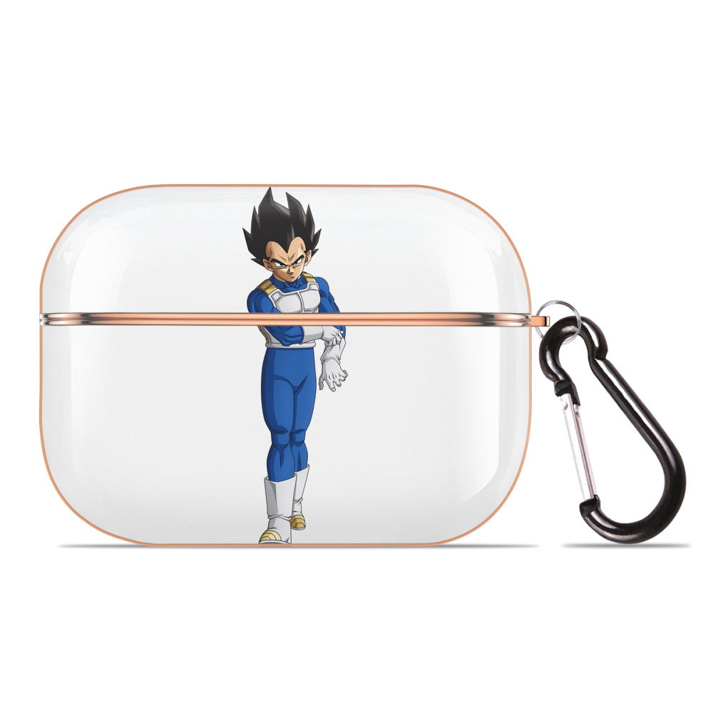 （画像用） ドラゴンボール ベジータ四世（Bejīta Yonsei）DRAGON BALL Vegeta IV 【AirPods Pro用】ハードシェル保護ケース｜耐衝撃・防指紋・カラビナ付き商品仕様