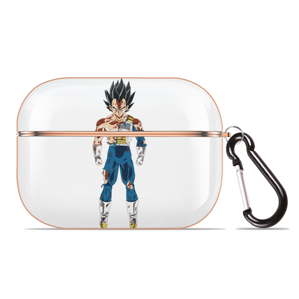 （画像用） ドラゴンボール ベジータ四世（Bejīta Yonsei）DRAGON BALL Vegeta IV 【AirPods Pro用】ハードシェル保護ケース｜耐衝撃・防指紋・カラビナ付き商品仕様