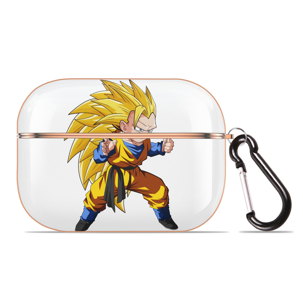（画像用） ドラゴンボール ベジータ四世（Bejīta Yonsei）DRAGON BALL Vegeta IV 【AirPods Pro用】ハードシェル保護ケース｜耐衝撃・防指紋・カラビナ付き商品仕様