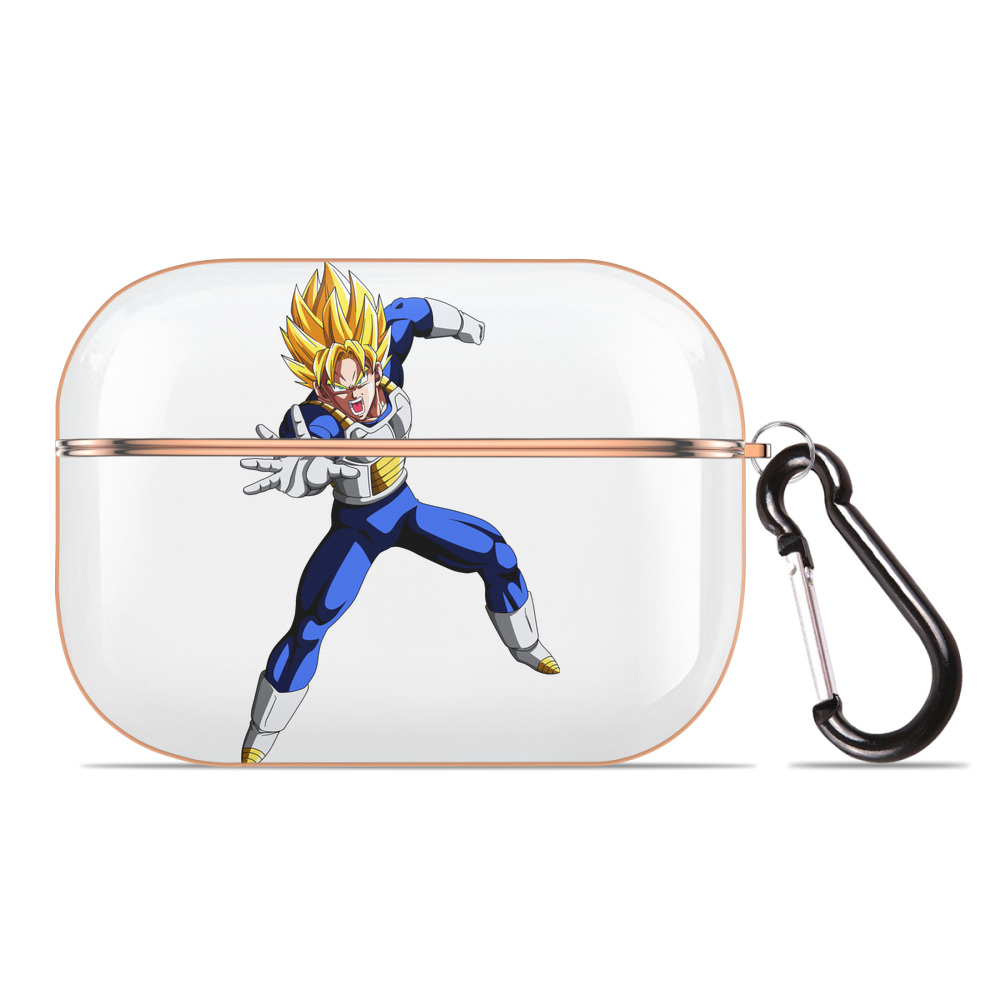 （画像用） ドラゴンボール ベジータ四世（Bejīta Yonsei）DRAGON BALL Vegeta IV 【AirPods Pro用】ハードシェル保護ケース｜耐衝撃・防指紋・カラビナ付き商品仕様