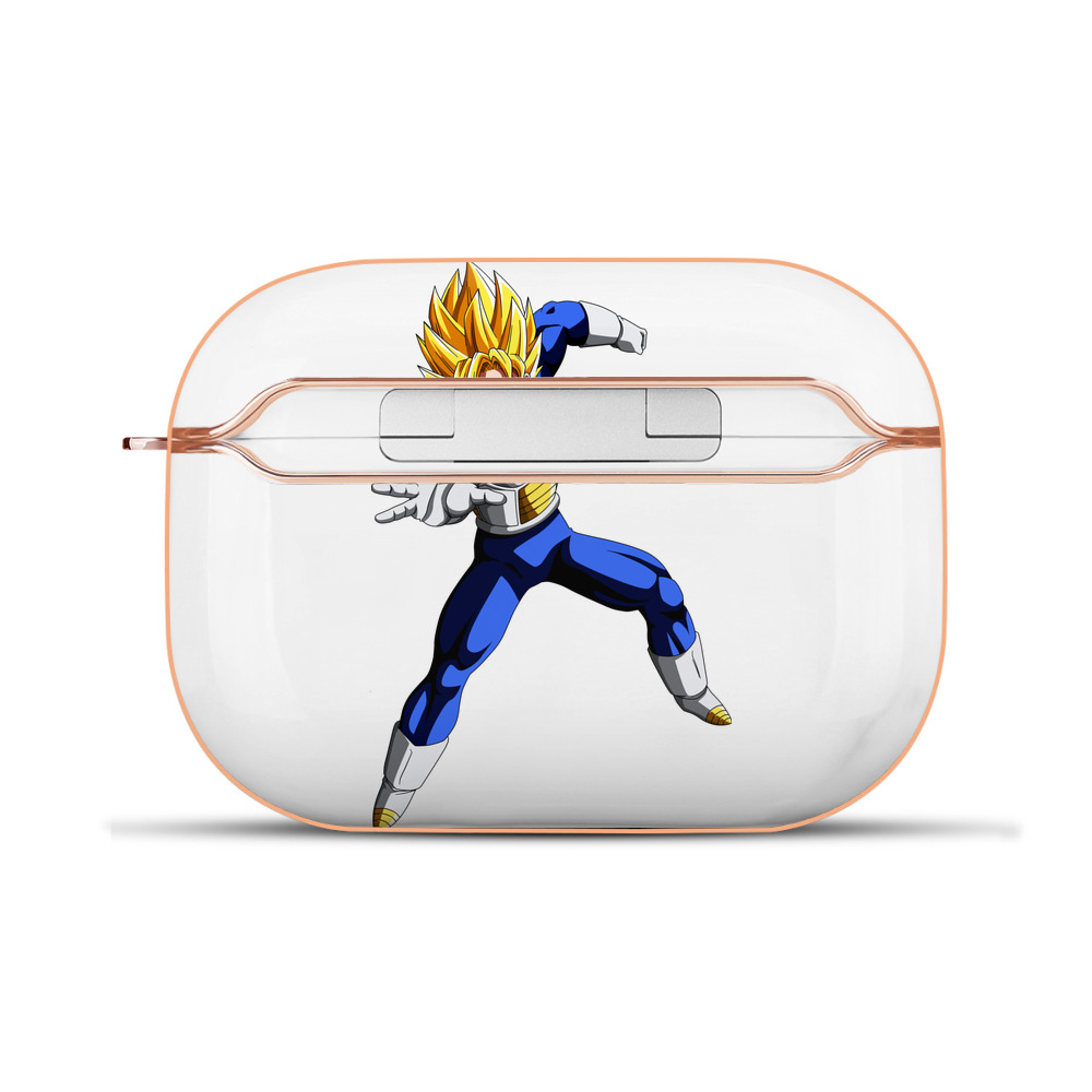（画像用） ドラゴンボール ベジータ四世（Bejīta Yonsei）DRAGON BALL Vegeta IV 【AirPods Pro用】ハードシェル保護ケース｜耐衝撃・防指紋・カラビナ付き商品仕様