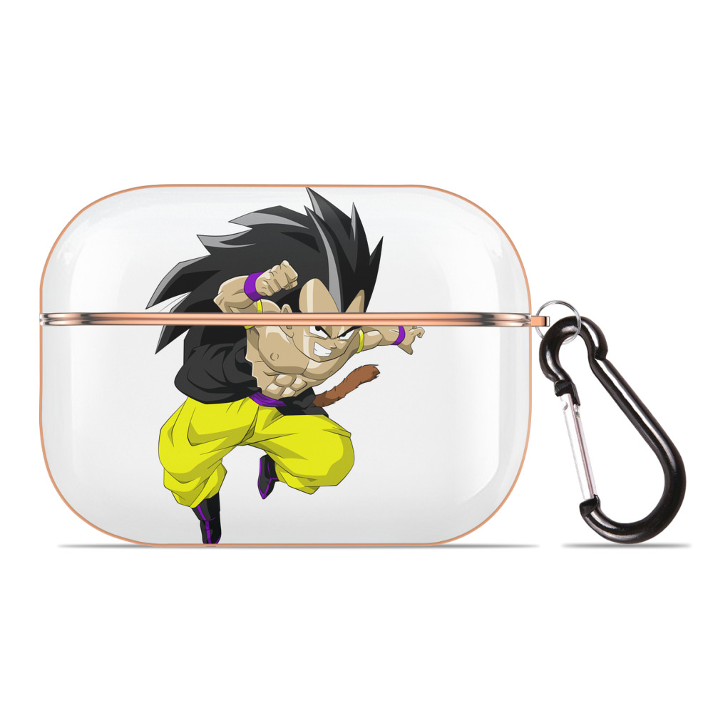 （画像用） ドラゴンボール ベジータ四世（Bejīta Yonsei）DRAGON BALL Vegeta IV 【AirPods Pro用】ハードシェル保護ケース｜耐衝撃・防指紋・カラビナ付き商品仕様