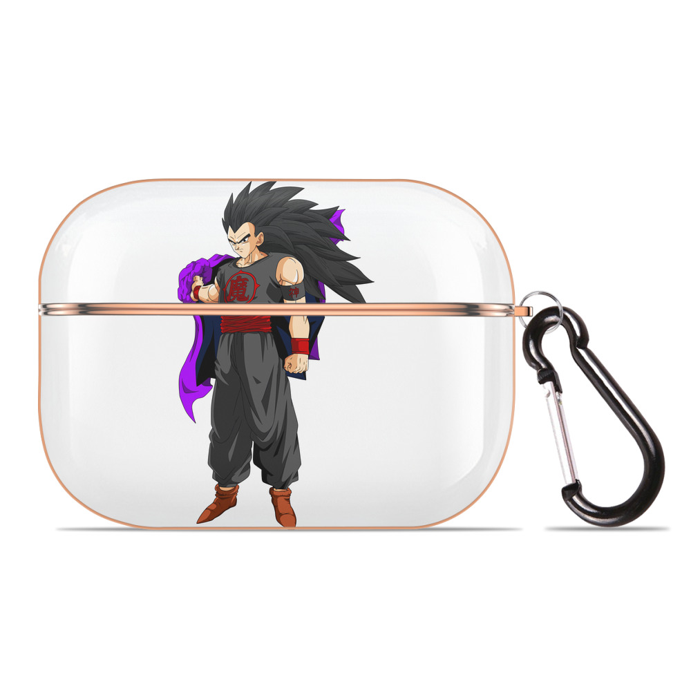 （画像用） ドラゴンボール ベジータ四世（Bejīta Yonsei）DRAGON BALL Vegeta IV 【AirPods Pro用】ハードシェル保護ケース｜耐衝撃・防指紋・カラビナ付き商品仕様