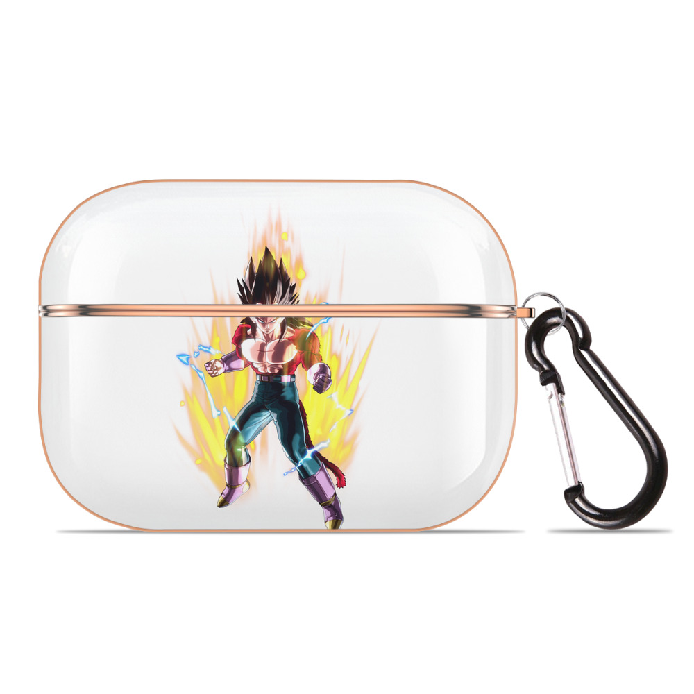 （画像用） ドラゴンボール ベジータ四世（Bejīta Yonsei）DRAGON BALL Vegeta IV 【AirPods Pro用】ハードシェル保護ケース｜耐衝撃・防指紋・カラビナ付き商品仕様