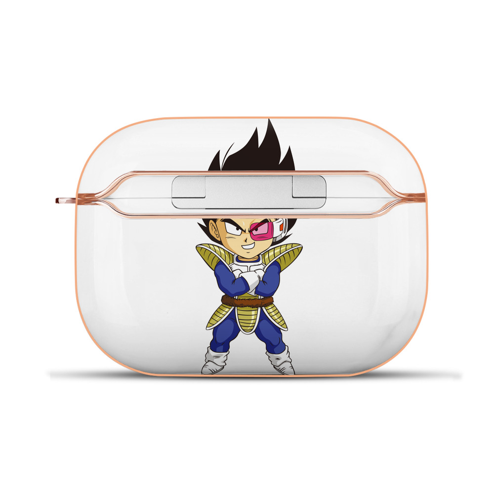 （画像用） ドラゴンボール ベジータ四世（Bejīta Yonsei）DRAGON BALL Vegeta IV 【AirPods Pro用】ハードシェル保護ケース｜耐衝撃・防指紋・カラビナ付き商品仕様