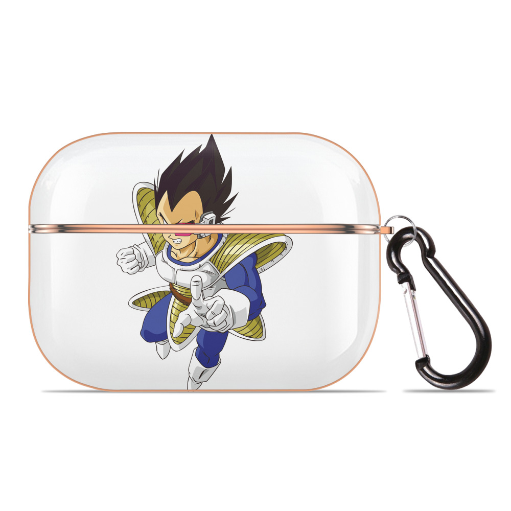 （画像用） ドラゴンボール ベジータ四世（Bejīta Yonsei）DRAGON BALL Vegeta IV 【AirPods Pro用】ハードシェル保護ケース｜耐衝撃・防指紋・カラビナ付き商品仕様
