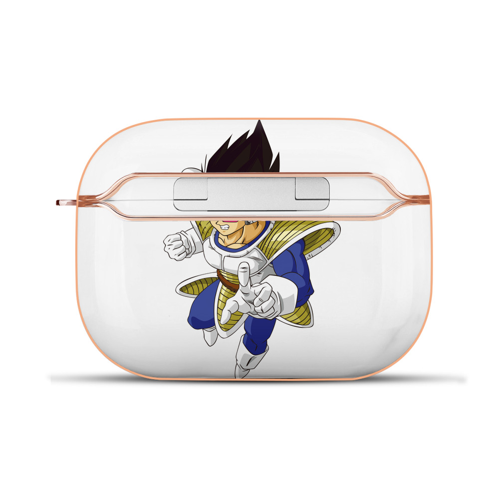 （画像用） ドラゴンボール ベジータ四世（Bejīta Yonsei）DRAGON BALL Vegeta IV 【AirPods Pro用】ハードシェル保護ケース｜耐衝撃・防指紋・カラビナ付き商品仕様