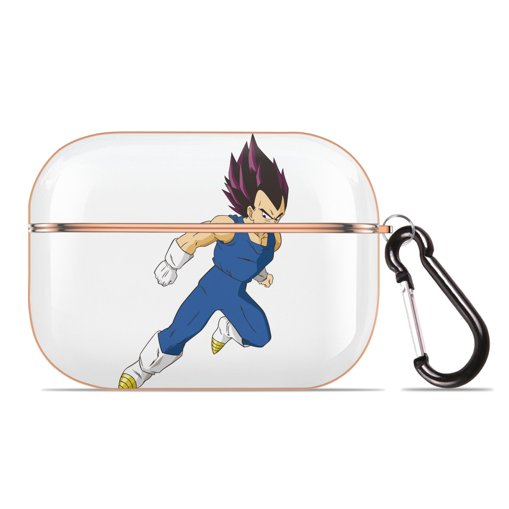 （画像用） ドラゴンボール ベジータ四世（Bejīta Yonsei）DRAGON BALL Vegeta IV 【AirPods Pro用】ハードシェル保護ケース｜耐衝撃・防指紋・カラビナ付き商品仕様