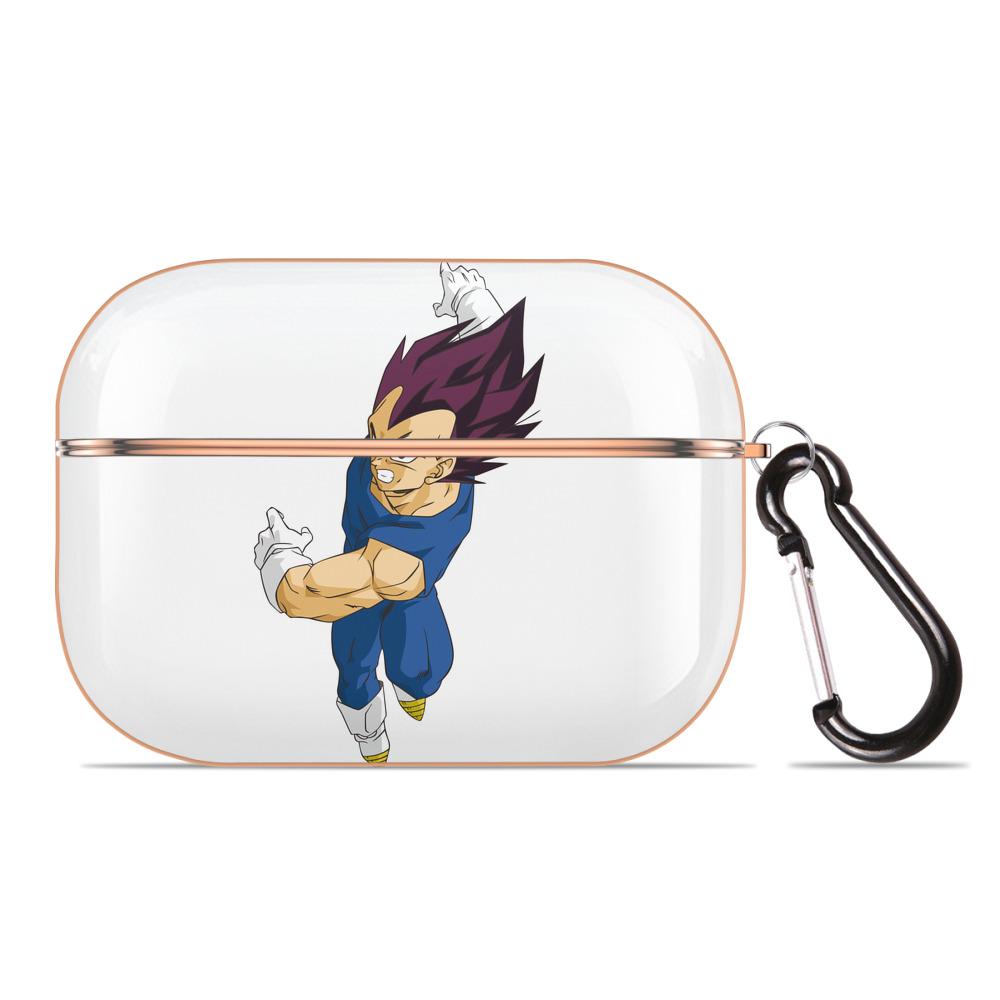 （画像用） ドラゴンボール ベジータ四世（Bejīta Yonsei）DRAGON BALL Vegeta IV 【AirPods Pro用】ハードシェル保護ケース｜耐衝撃・防指紋・カラビナ付き商品仕様