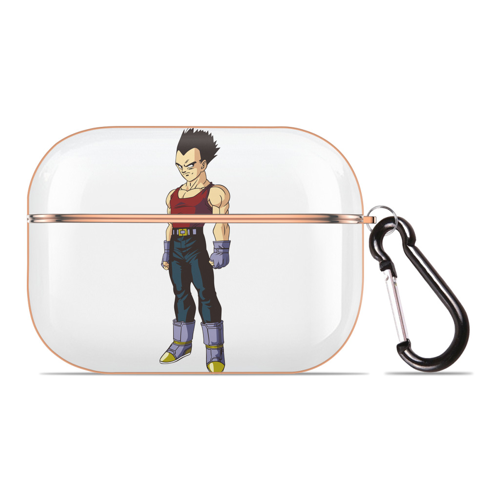 （画像用） ドラゴンボール ベジータ四世（Bejīta Yonsei）DRAGON BALL Vegeta IV 【AirPods Pro用】ハードシェル保護ケース｜耐衝撃・防指紋・カラビナ付き商品仕様