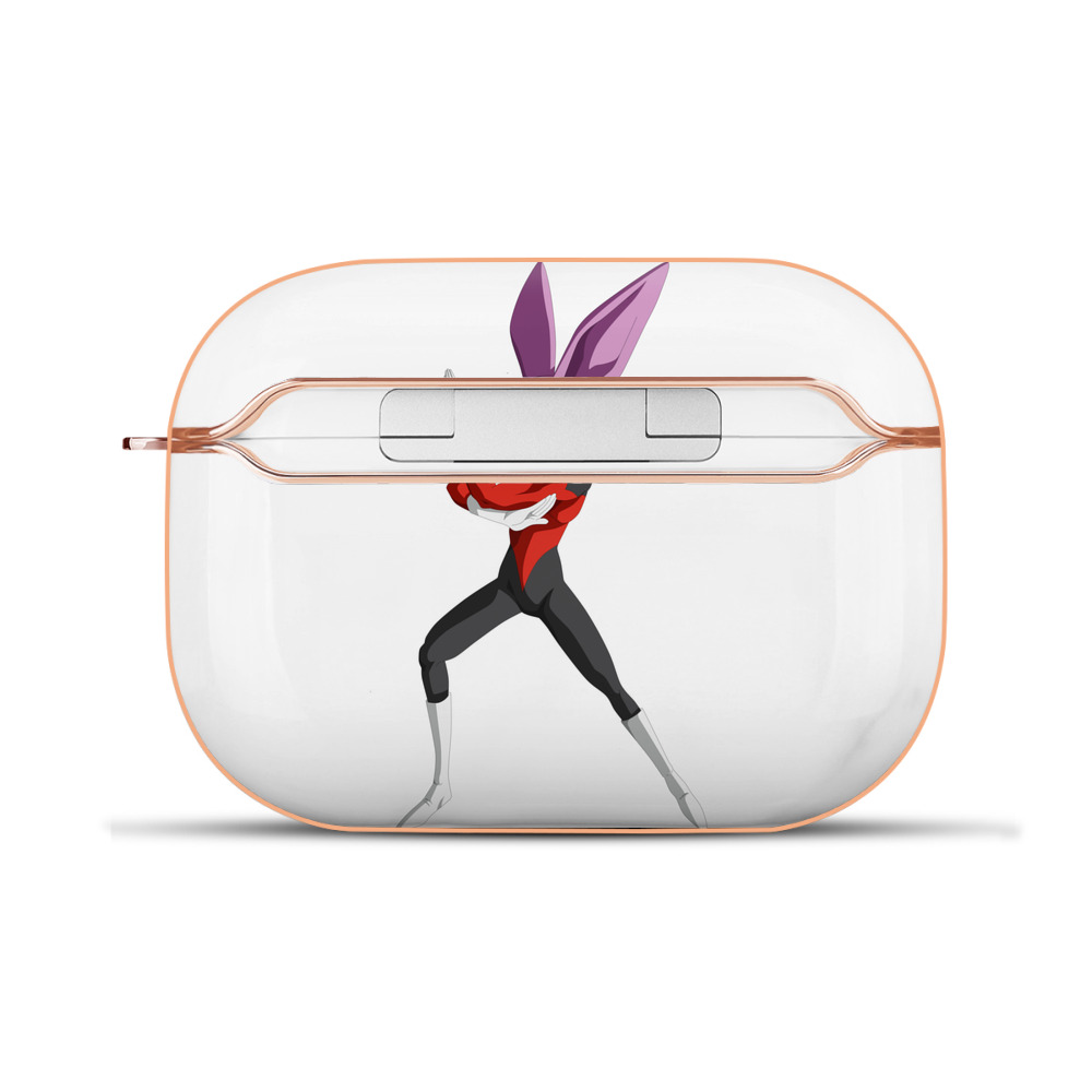 （画像用） ドラゴンボール ビルス 破壊神ビルス DRAGON BALL Beerus Birusu 【AirPods Pro用】ハードシェル保護ケース｜耐衝撃・防指紋・カラビナ付き商品仕様