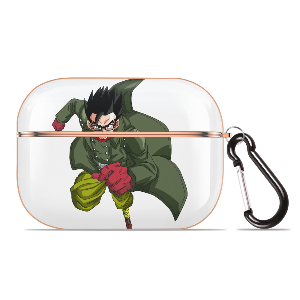 （画像用） ドラゴンボール 孫 悟飯（そんごはん）DRAGON BALL Son Gohan 【AirPods Pro用】ハードシェル保護ケース｜耐衝撃・防指紋・カラビナ付き商品仕様