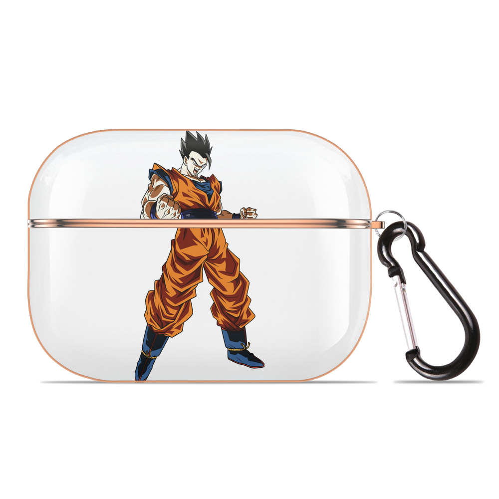 （画像用） ドラゴンボール 孫 悟飯（そんごはん）DRAGON BALL Son Gohan 【AirPods Pro用】ハードシェル保護ケース｜耐衝撃・防指紋・カラビナ付き商品仕様