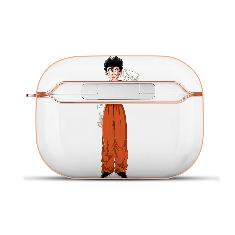 （画像用） ドラゴンボール 孫 悟飯（そんごはん）DRAGON BALL Son Gohan 【AirPods Pro用】ハードシェル保護ケース｜耐衝撃・防指紋・カラビナ付き商品仕様