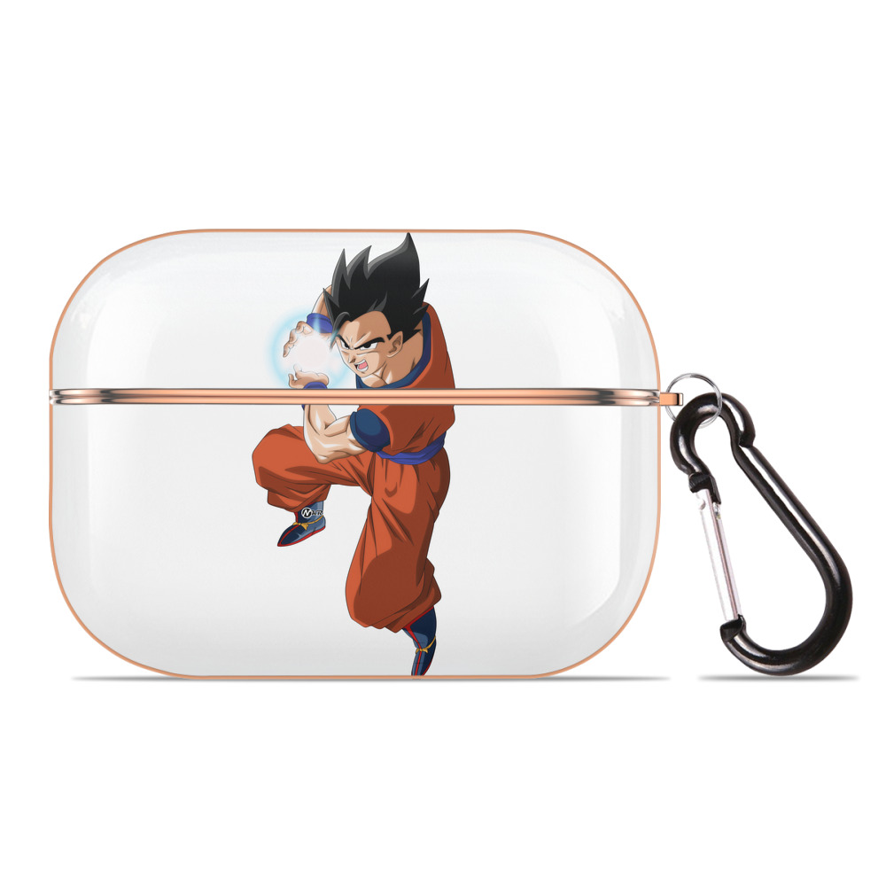 （画像用） ドラゴンボール 孫 悟飯（そんごはん）DRAGON BALL Son Gohan 【AirPods Pro用】ハードシェル保護ケース｜耐衝撃・防指紋・カラビナ付き商品仕様