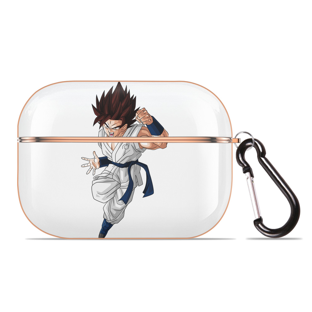 （画像用） ドラゴンボール 孫 悟飯（そんごはん）DRAGON BALL Son Gohan 【AirPods Pro用】ハードシェル保護ケース｜耐衝撃・防指紋・カラビナ付き商品仕様
