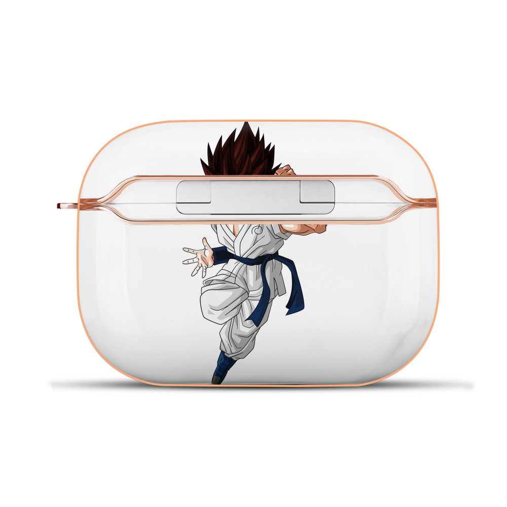 （画像用） ドラゴンボール 孫 悟飯（そんごはん）DRAGON BALL Son Gohan 【AirPods Pro用】ハードシェル保護ケース｜耐衝撃・防指紋・カラビナ付き商品仕様