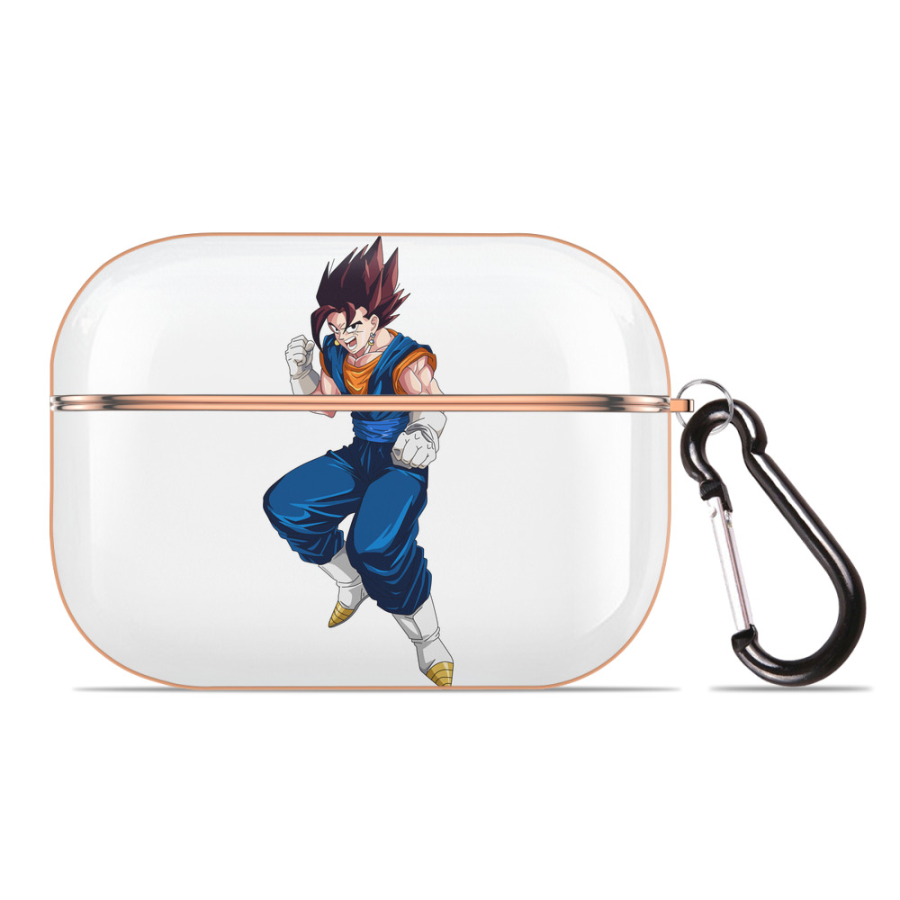 （画像用） ドラゴンボール 孫 悟飯（そんごはん）DRAGON BALL Son Gohan 【AirPods Pro用】ハードシェル保護ケース｜耐衝撃・防指紋・カラビナ付き商品仕様