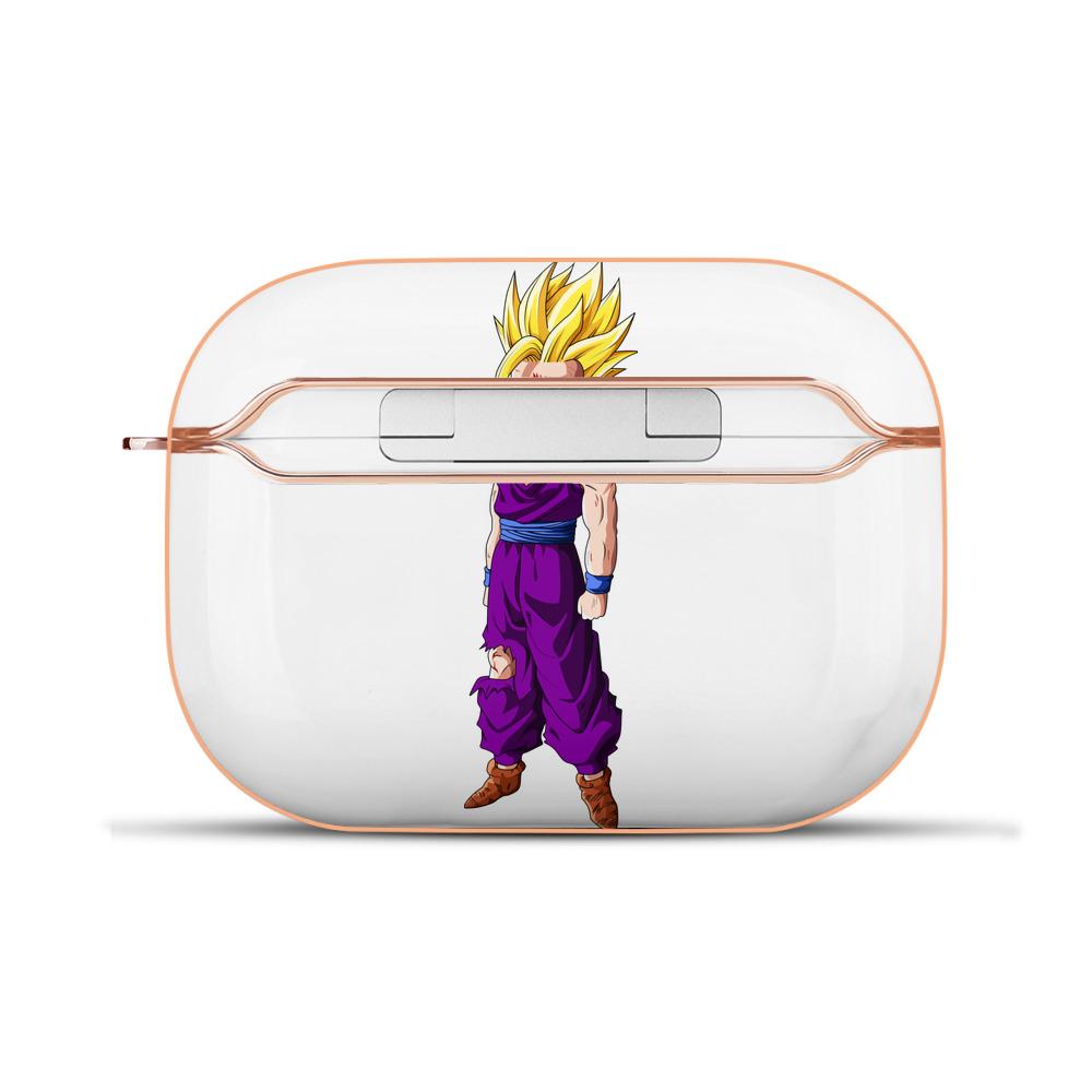 （画像用） ドラゴンボール 孫 悟飯（そんごはん）DRAGON BALL Son Gohan 【AirPods Pro用】ハードシェル保護ケース｜耐衝撃・防指紋・カラビナ付き商品仕様