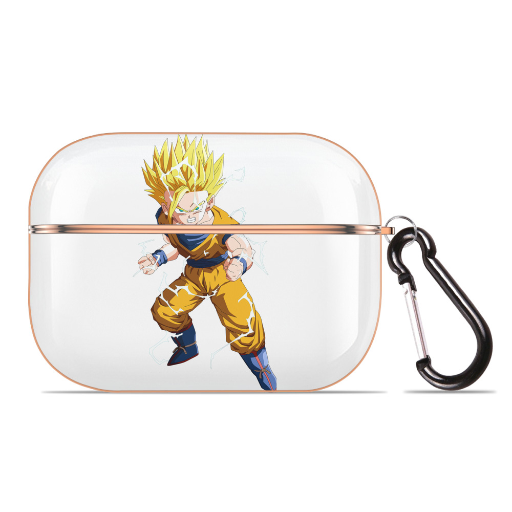 （画像用） ドラゴンボール 孫 悟飯（そんごはん）DRAGON BALL Son Gohan 【AirPods Pro用】ハードシェル保護ケース｜耐衝撃・防指紋・カラビナ付き商品仕様