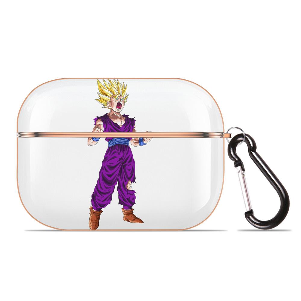 （画像用） ドラゴンボール 孫 悟飯（そんごはん）DRAGON BALL Son Gohan 【AirPods Pro用】ハードシェル保護ケース｜耐衝撃・防指紋・カラビナ付き商品仕様