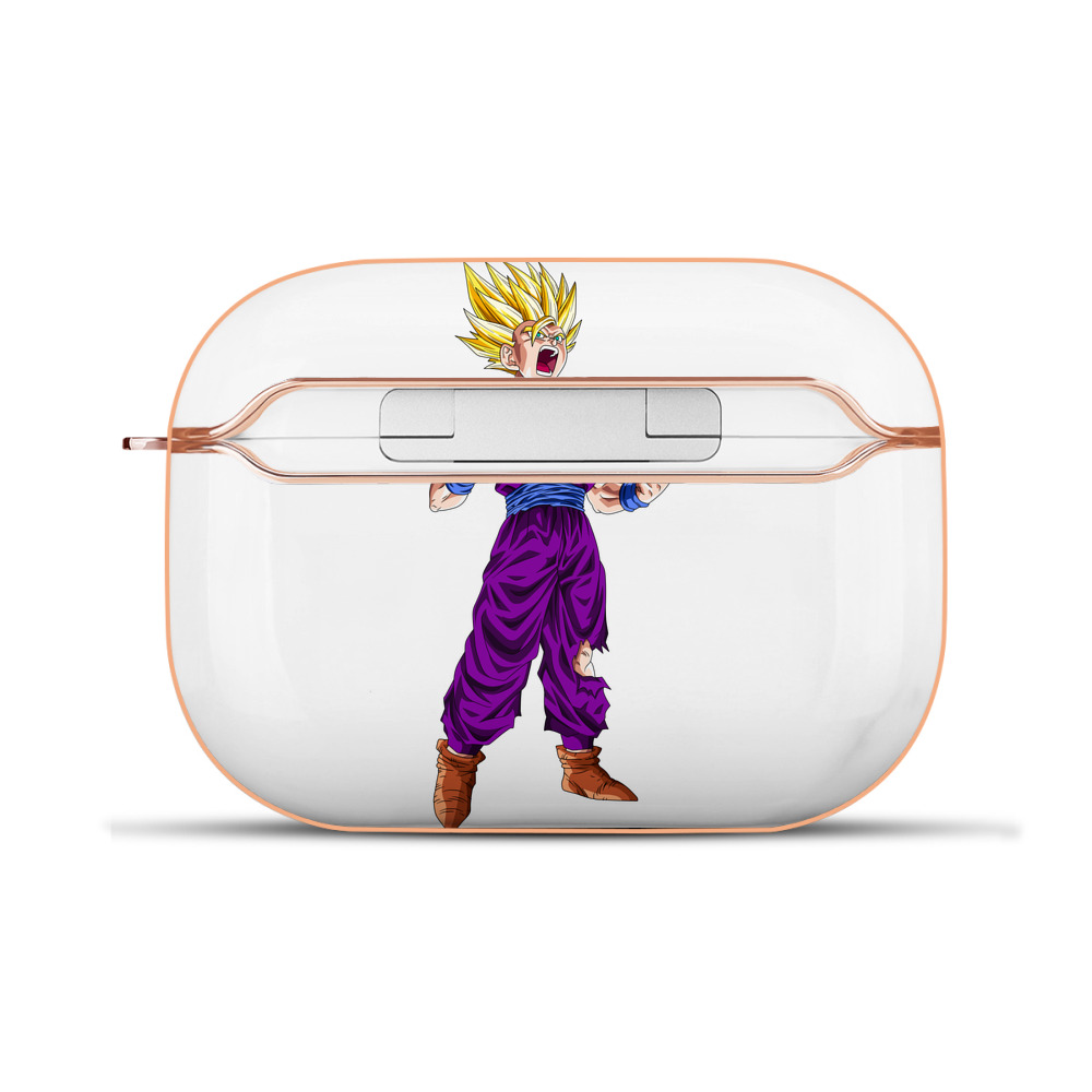 （画像用） ドラゴンボール 孫 悟飯（そんごはん）DRAGON BALL Son Gohan 【AirPods Pro用】ハードシェル保護ケース｜耐衝撃・防指紋・カラビナ付き商品仕様