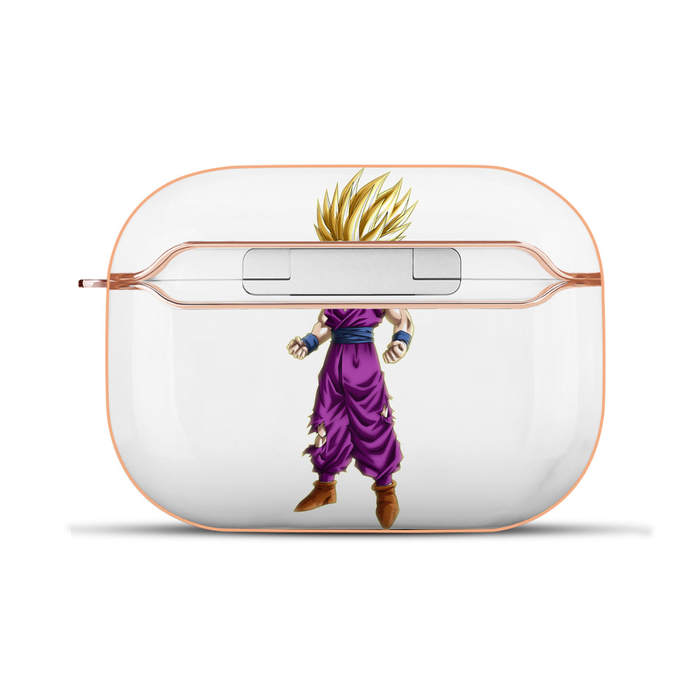 （画像用） ドラゴンボール 孫 悟飯（そんごはん）DRAGON BALL Son Gohan 【AirPods Pro用】ハードシェル保護ケース｜耐衝撃・防指紋・カラビナ付き商品仕様