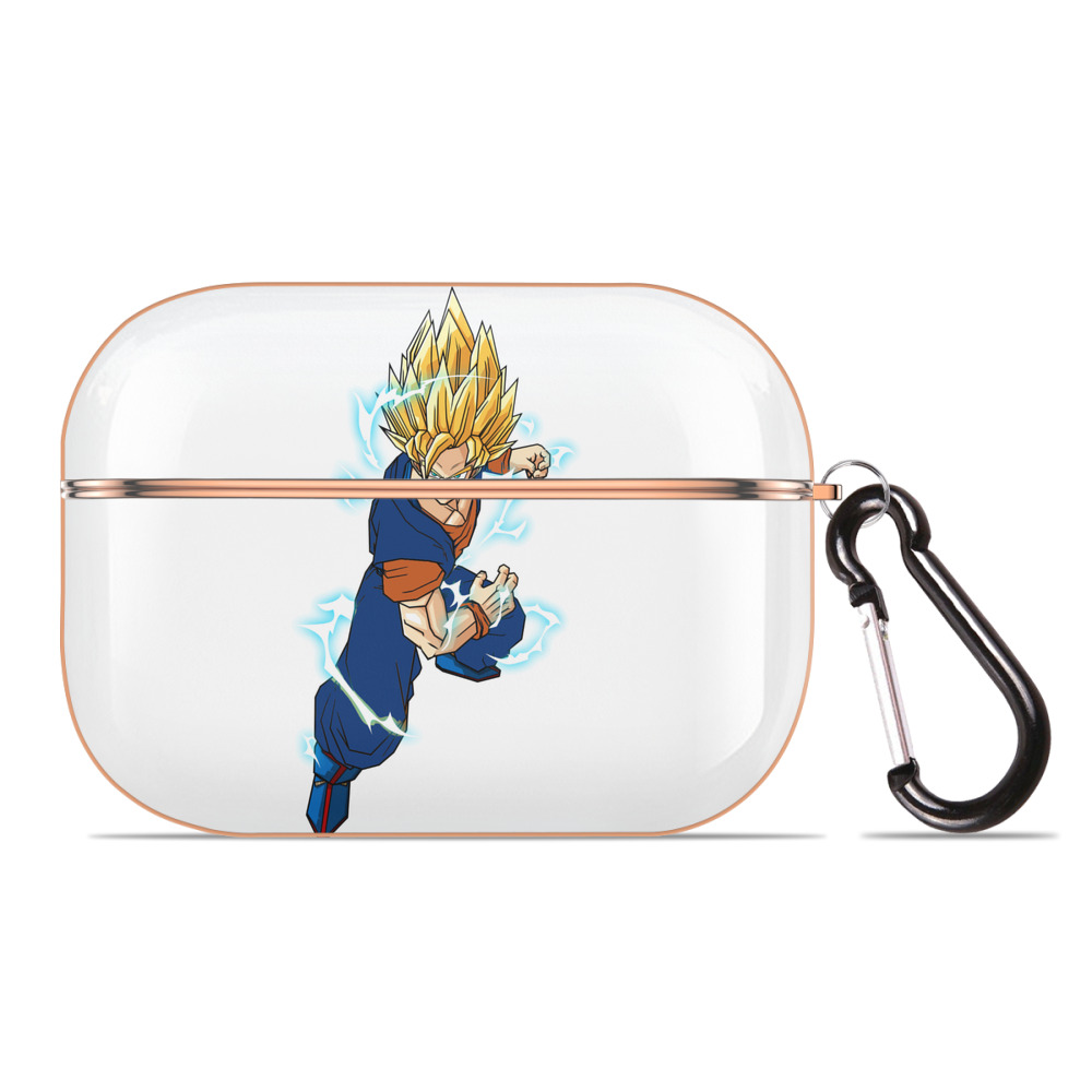 （画像用） ドラゴンボール 孫 悟飯（そんごはん）DRAGON BALL Son Gohan 【AirPods Pro用】ハードシェル保護ケース｜耐衝撃・防指紋・カラビナ付き商品仕様
