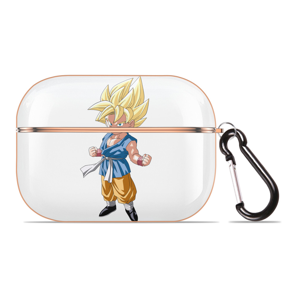 （画像用） ドラゴンボール 孫 悟飯（そんごはん）DRAGON BALL Son Gohan 【AirPods Pro用】ハードシェル保護ケース｜耐衝撃・防指紋・カラビナ付き商品仕様
