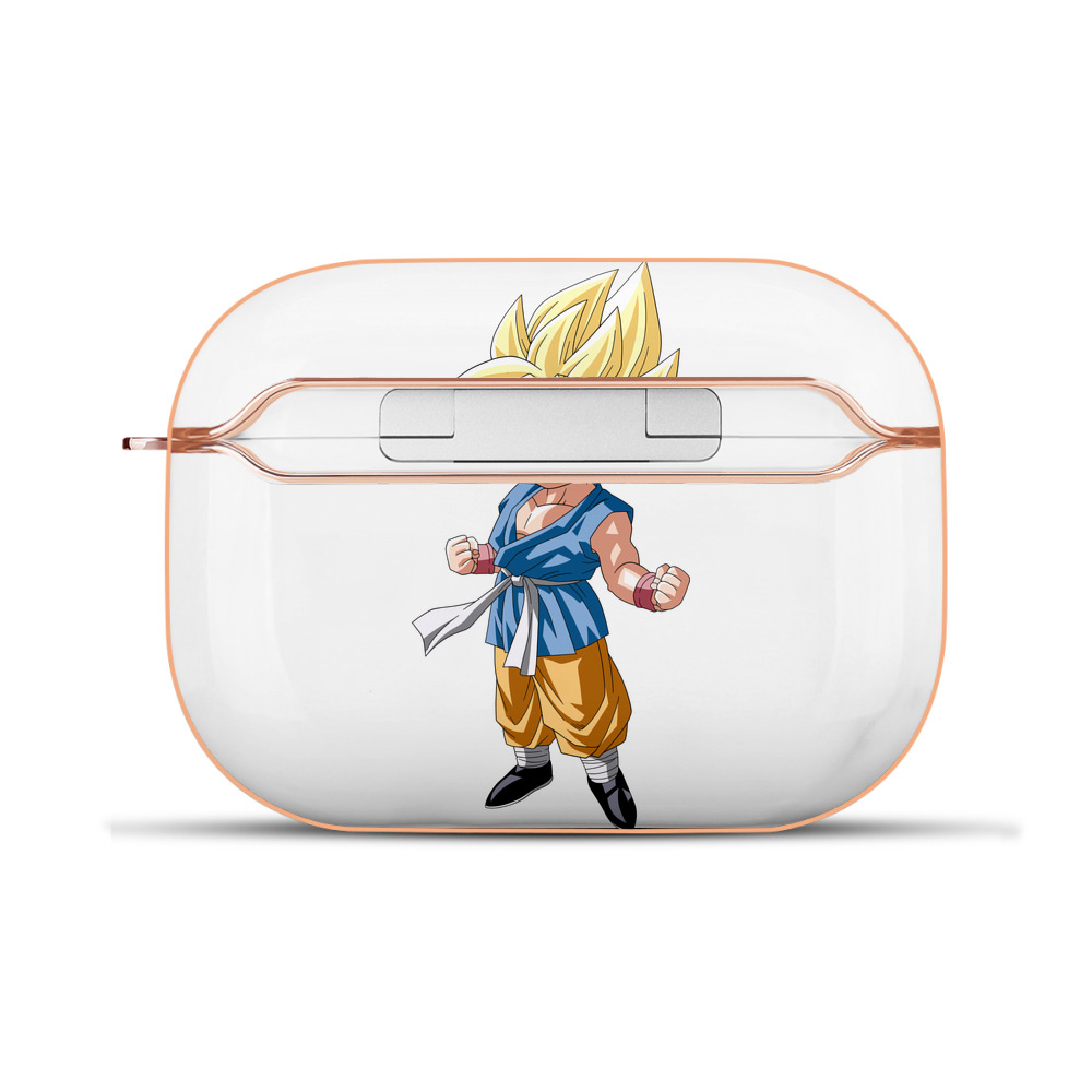 （画像用） ドラゴンボール 孫 悟飯（そんごはん）DRAGON BALL Son Gohan 【AirPods Pro用】ハードシェル保護ケース｜耐衝撃・防指紋・カラビナ付き商品仕様