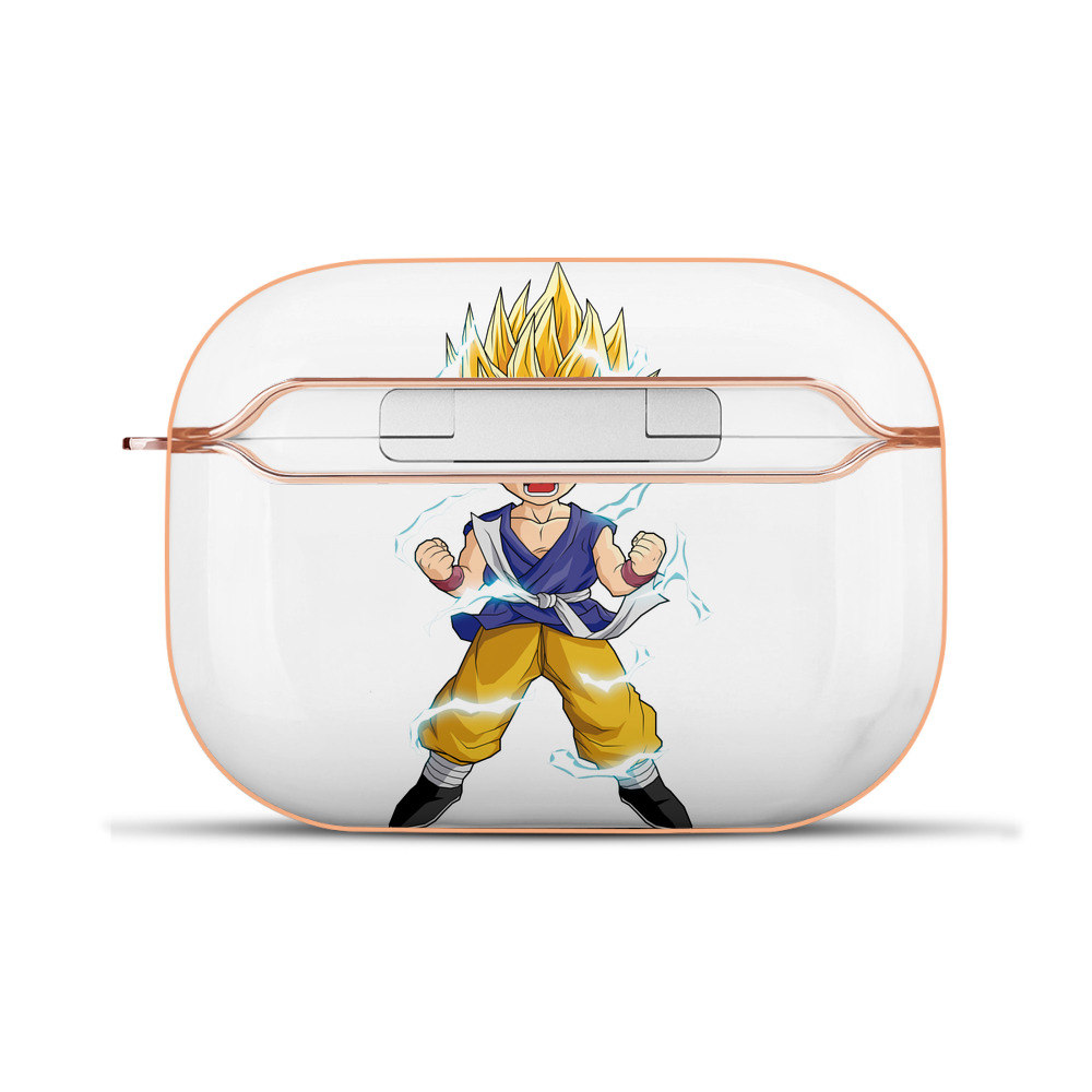（画像用） ドラゴンボール 孫 悟飯（そんごはん）DRAGON BALL Son Gohan 【AirPods Pro用】ハードシェル保護ケース｜耐衝撃・防指紋・カラビナ付き商品仕様