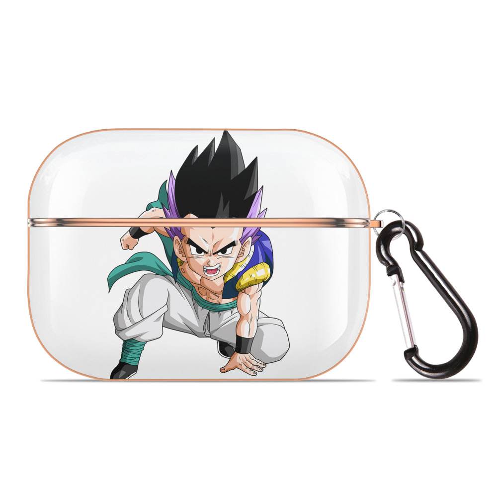 （画像用） ドラゴンボール 孫 悟飯（そんごはん）DRAGON BALL Son Gohan 【AirPods Pro用】ハードシェル保護ケース｜耐衝撃・防指紋・カラビナ付き商品仕様