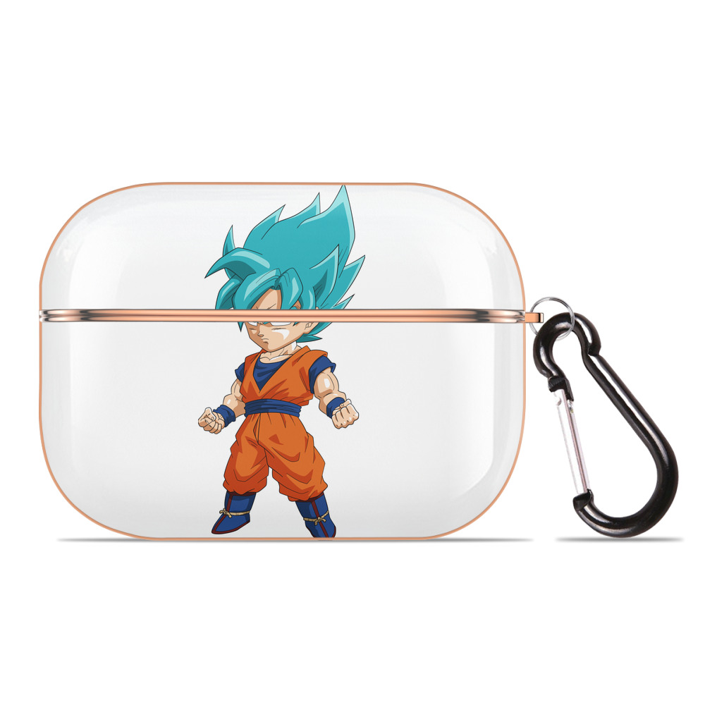 （画像用） ドラゴンボール 孫 悟飯（そんごはん）DRAGON BALL Son Gohan 【AirPods Pro用】ハードシェル保護ケース｜耐衝撃・防指紋・カラビナ付き商品仕様