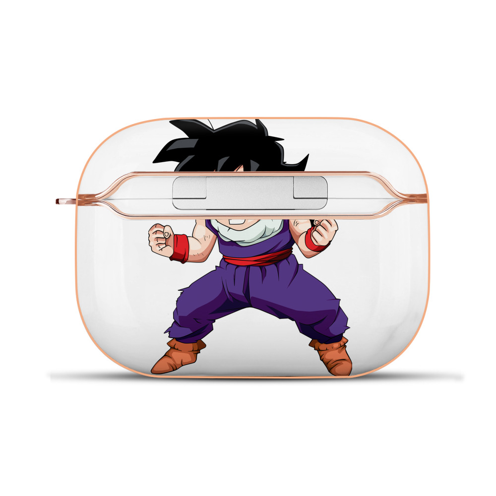 （画像用） ドラゴンボール 孫 悟飯（そんごはん）DRAGON BALL Son Gohan 【AirPods Pro用】ハードシェル保護ケース｜耐衝撃・防指紋・カラビナ付き商品仕様