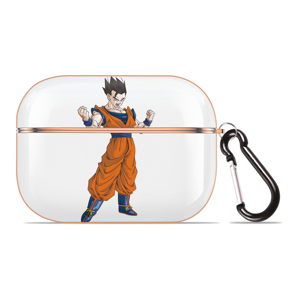 （画像用） ドラゴンボール 孫 悟飯（そんごはん）DRAGON BALL Son Gohan 【AirPods Pro用】ハードシェル保護ケース｜耐衝撃・防指紋・カラビナ付き商品仕様
