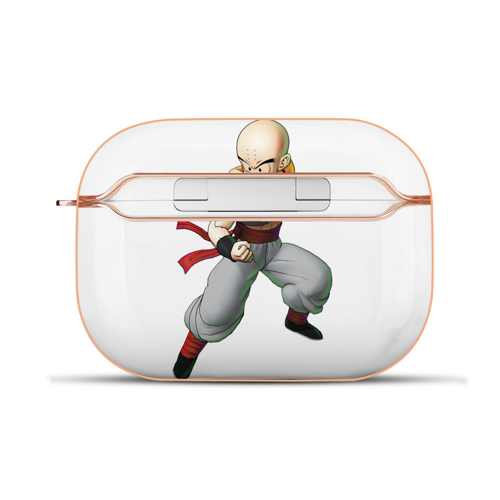 （画像用） ドラゴンボール クリリン DRAGON BALL krillin 【AirPods Pro用】ハードシェル保護ケース｜耐衝撃・防指紋・カラビナ付き商品仕様