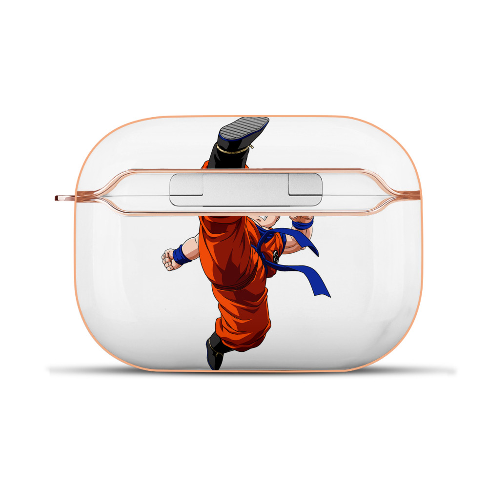 （画像用） ドラゴンボール クリリン DRAGON BALL krillin 【AirPods Pro用】ハードシェル保護ケース｜耐衝撃・防指紋・カラビナ付き商品仕様