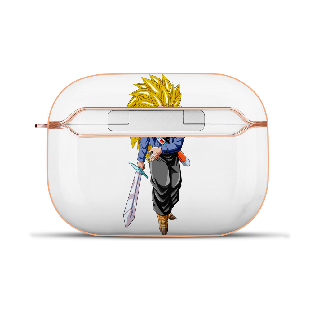 （画像用） ドラゴンボール トランクス（Torankusu）DRAGON BALL Trunks 【AirPods Pro用】ハードシェル保護ケース｜耐衝撃・防指紋・カラビナ付き商品仕様
